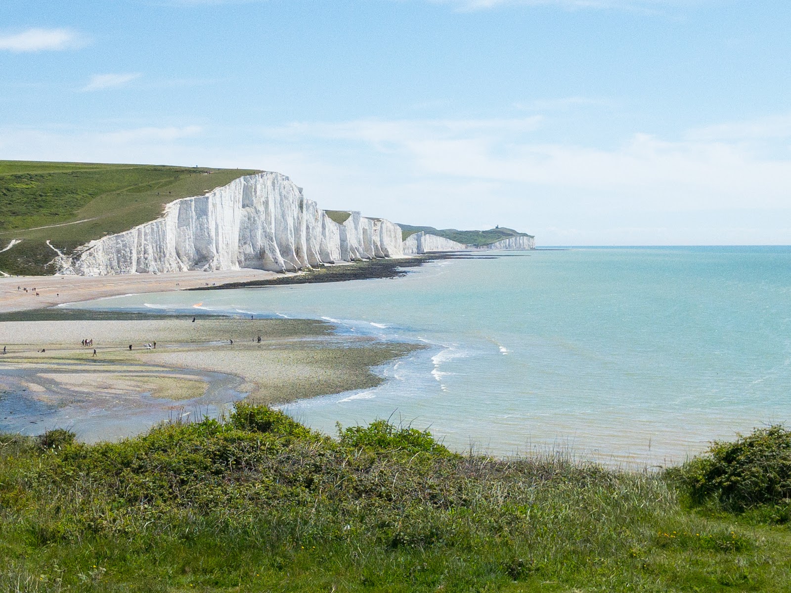 Seven Sisters cliffs on the East Sussex coast